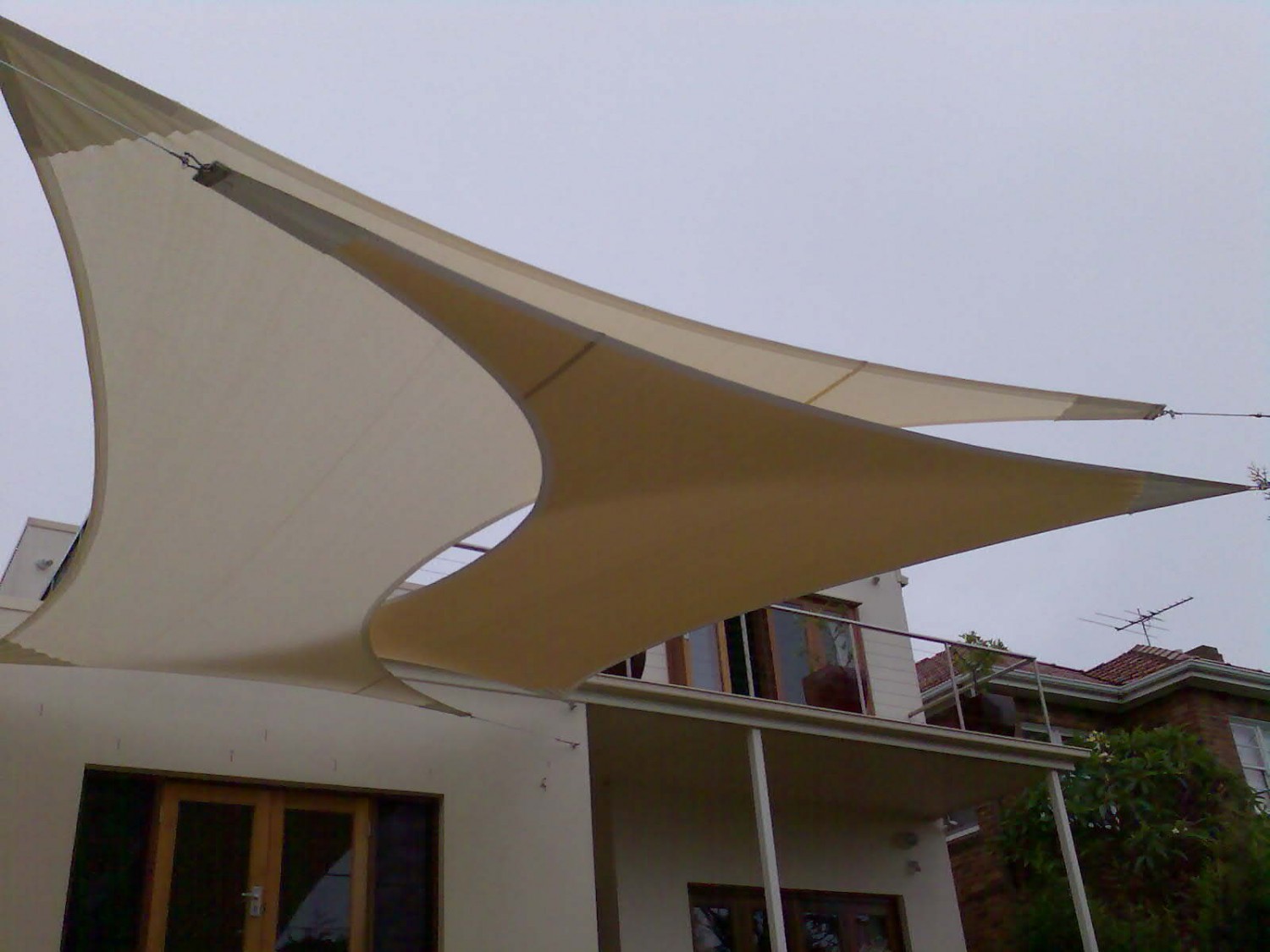 shade awning sails