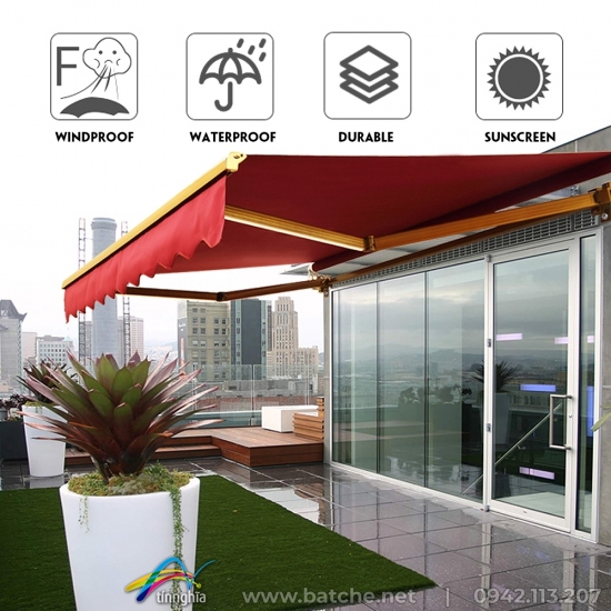 Những sự cố hay xảy ra khi sử dụng mái hiên di động