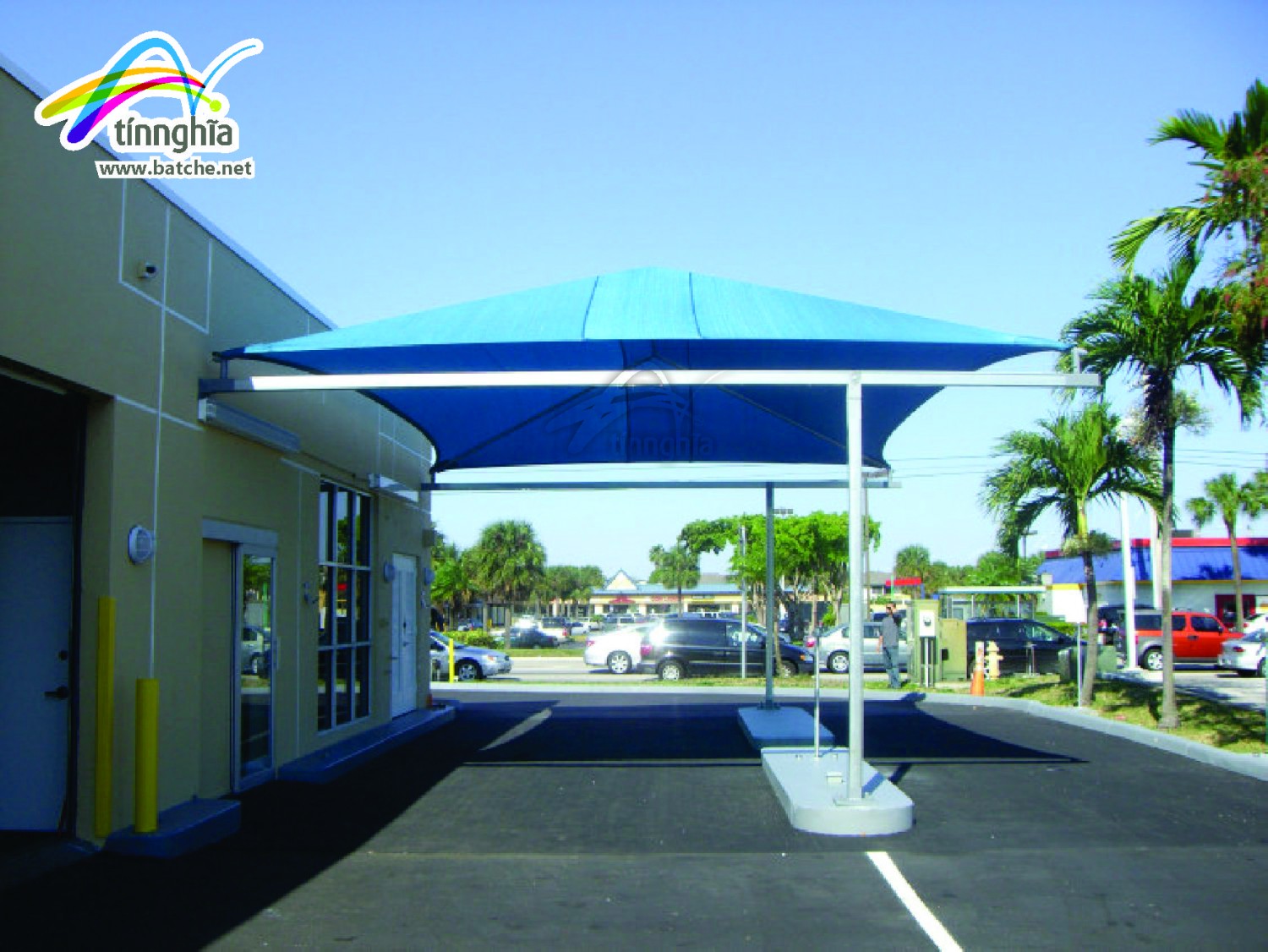 Shade Sails for Garage (1 car)