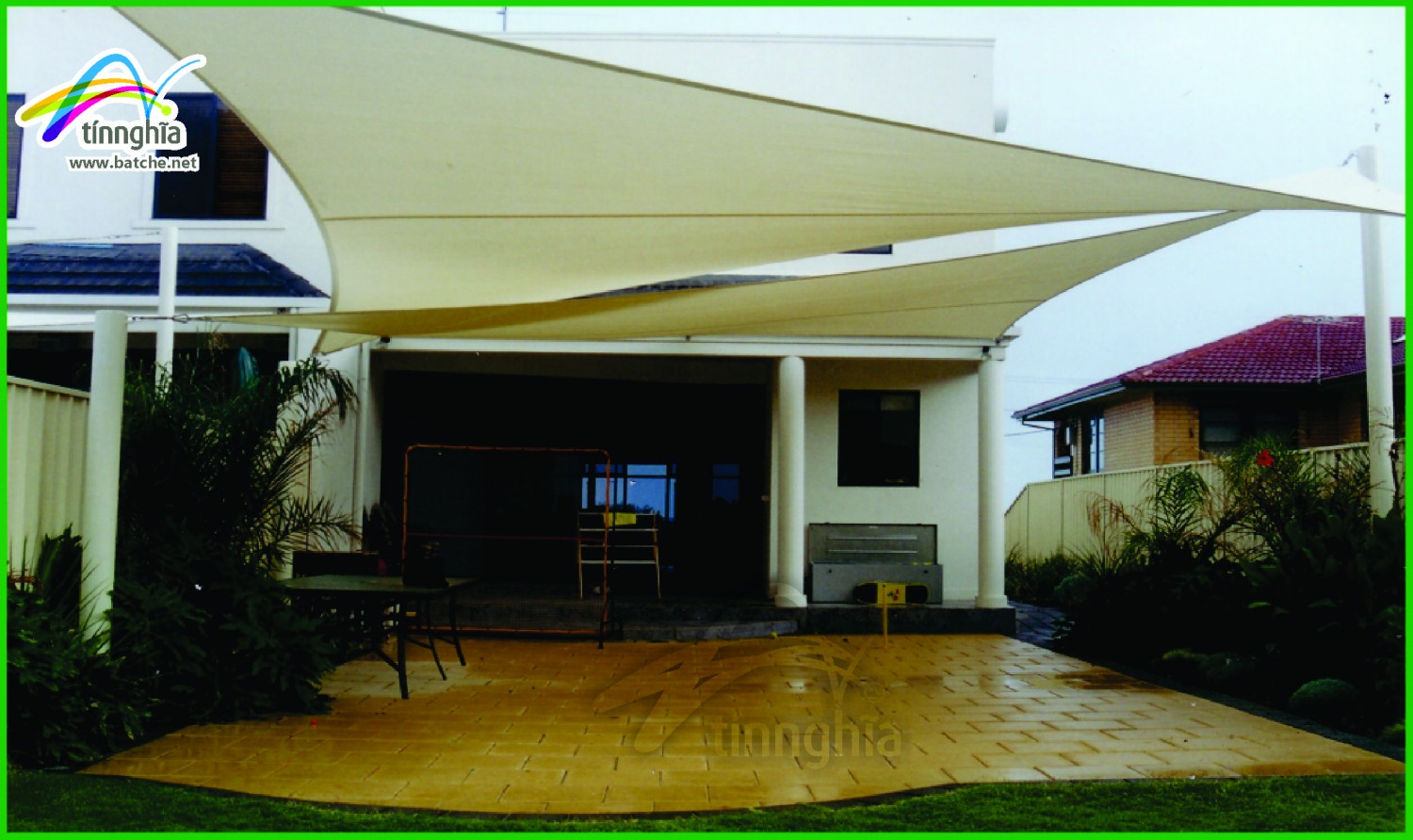 Quadrilateral Shade Sails