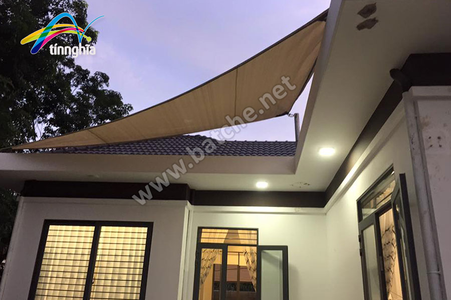 Dự án bạt tam giác sân trước - Tp mới Bình Dương